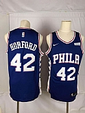 76ers 42 Al Horford Blue Nike Throwback Swingman Jersey,baseball caps,new era cap wholesale,wholesale hats